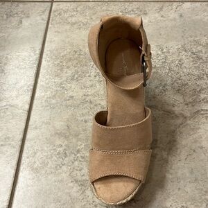 Universal Thread - Espadrille Blush Pink Wedges